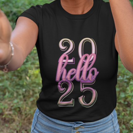 Hello 2025 Unisex Softstyle T-Shirt
