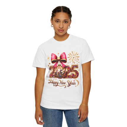 New Year 2025 Glitter T-shirt