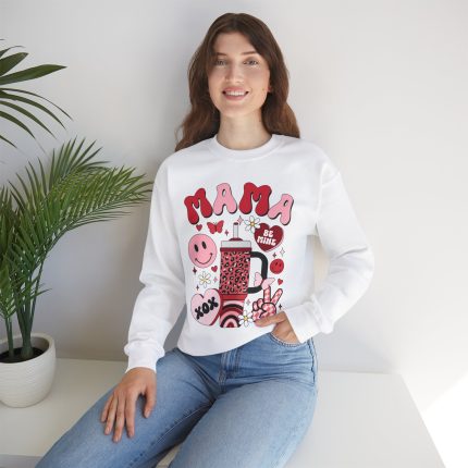 Mama Vibes Sweatshirt, Cozy Unisex Gift for Moms, gift