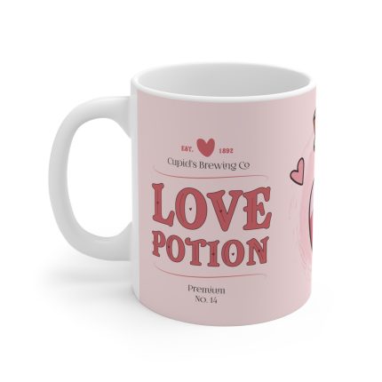 Valentine's Day mug, sublimation mug design, Love Potion mug