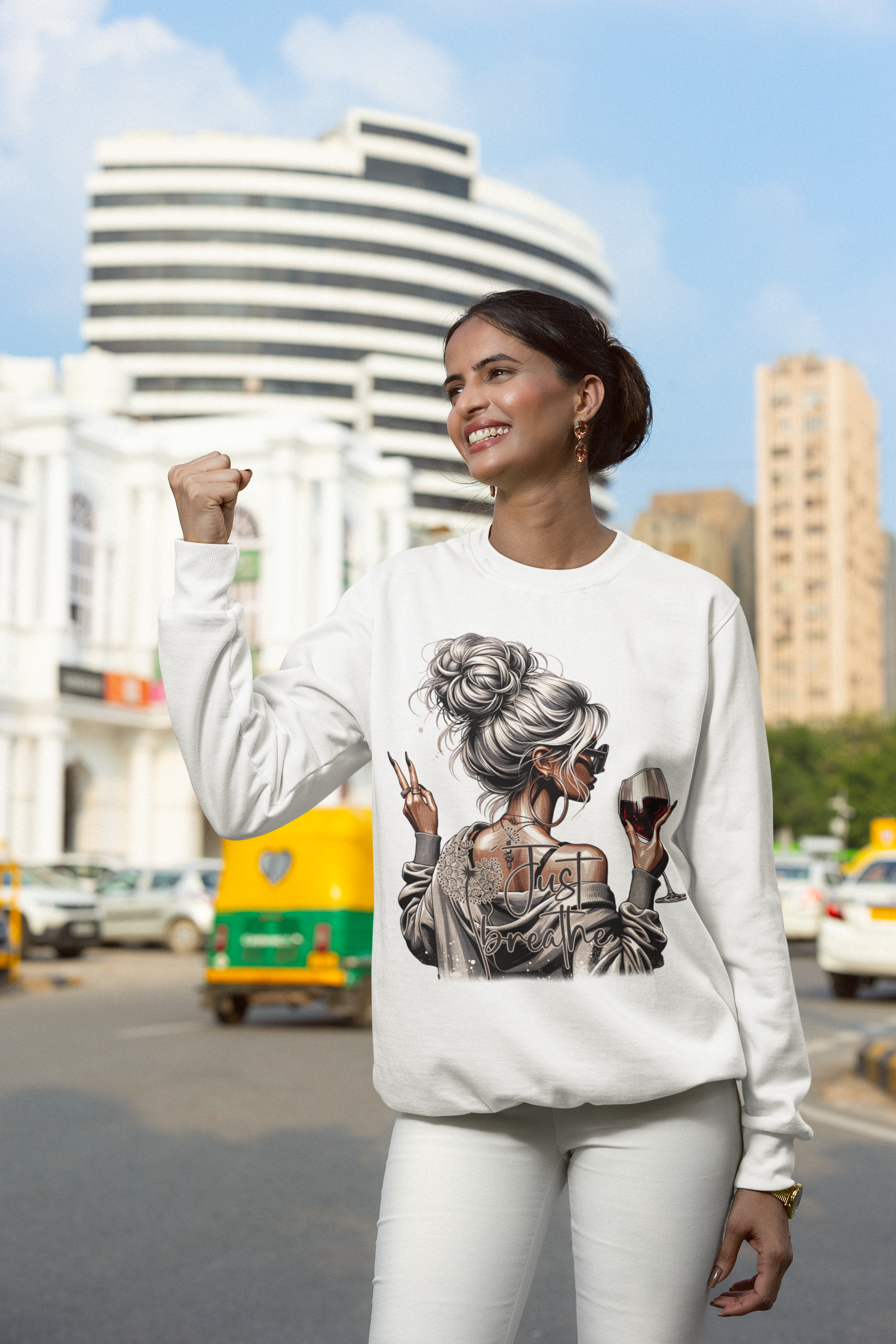 20250114232426-1efd2ceb-1e6c-67f8-9fa6-4afeb2a7e9fd Just Breathe Unisex Crewneck Sweatshirt