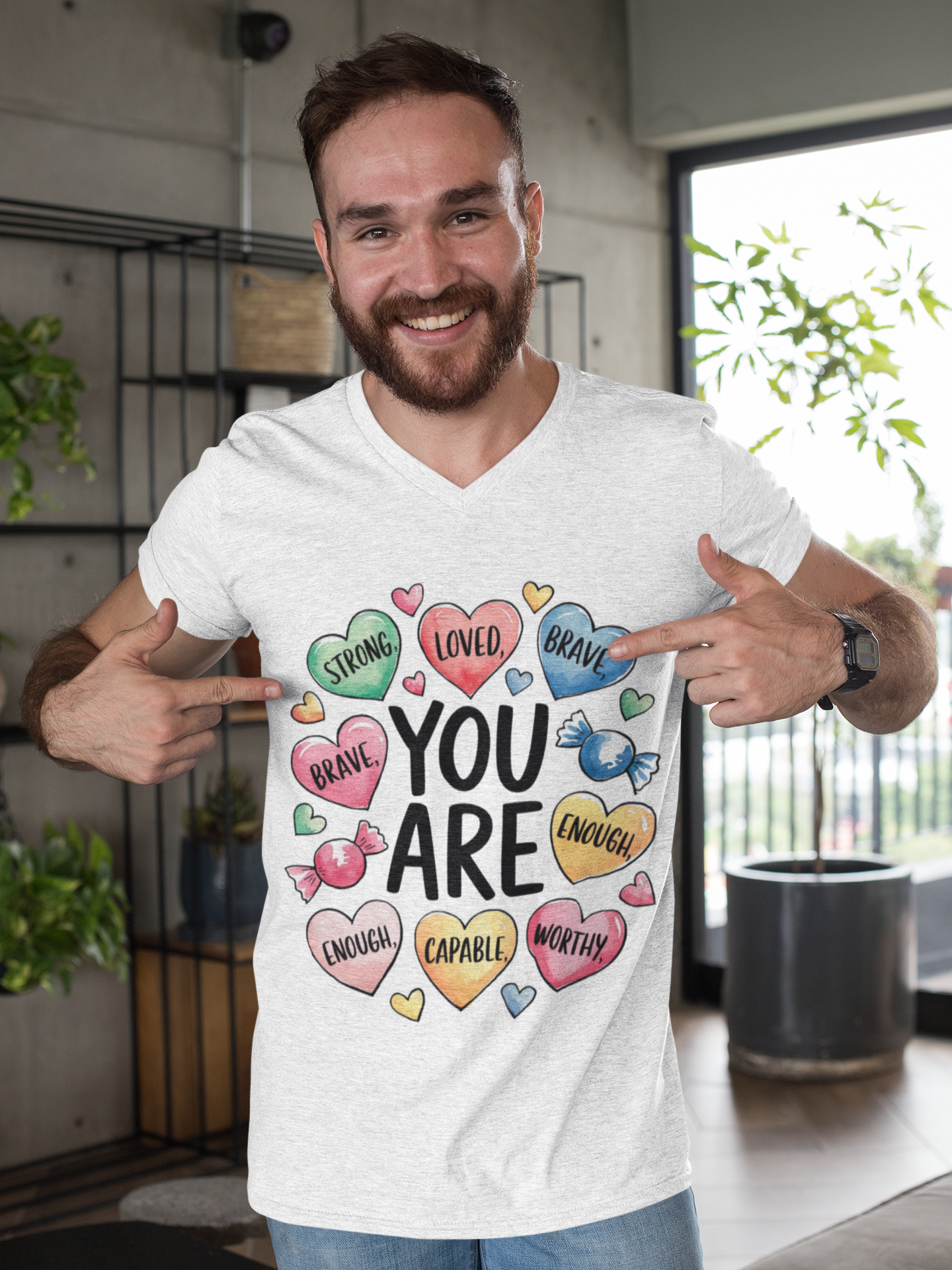 Empowerment Message Short Sleeve Tee
